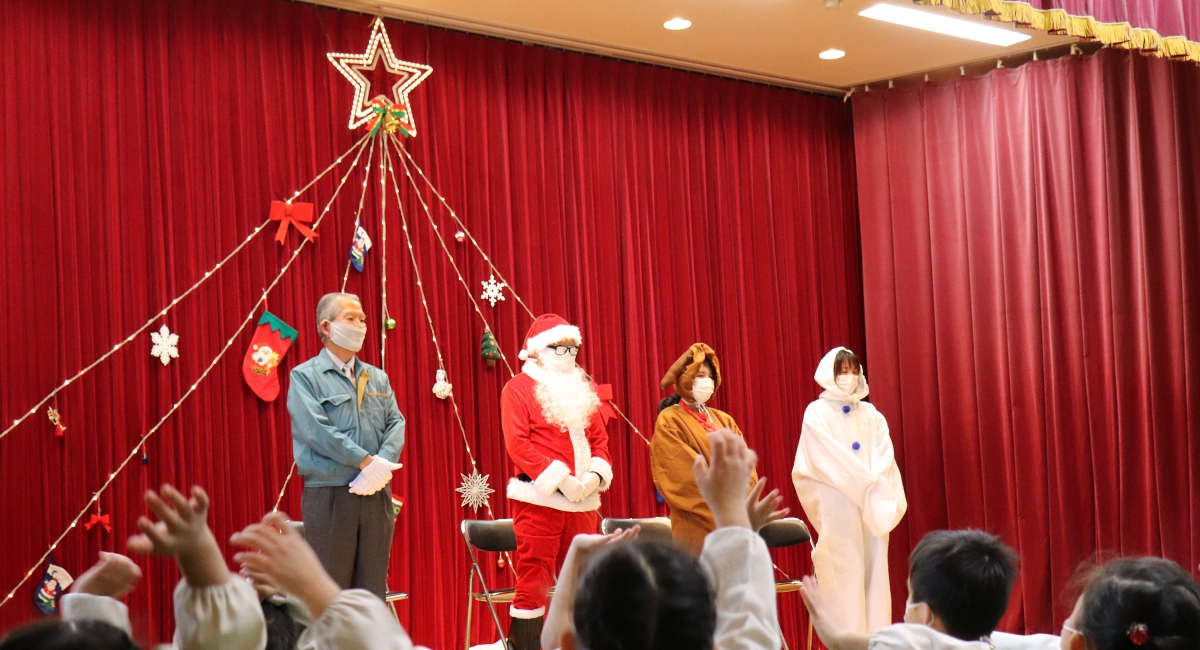 いずみ幼稚園様のクリスマス会に参加してきました！